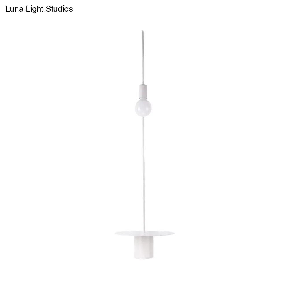 DecorBites™ Minimalist Metallic Gooseneck Wall Sconce with Bulb - Black/White/Gold Lighting Fixture