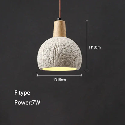 Minimalist petal ceramic pendant chandelier for bedroom