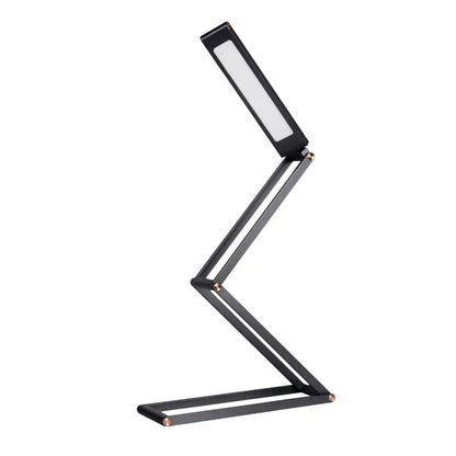 Minimalist silver foldable dimmable led desk lamp study room
