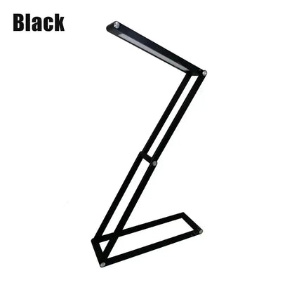Minimalist silver foldable dimmable led desk lamp study room