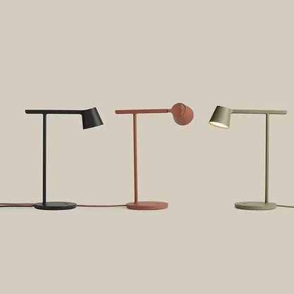 Minimalist terracotta adjustable nordic desk lamp bedroom light