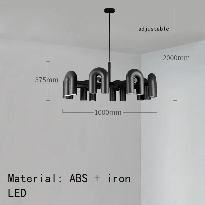 Minimalist terracotta cirkus tube wall sconce bedroom reading light