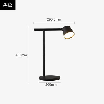 Minimalist terracotta dimmable desk light bedroom table lamp