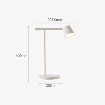 Minimalist terracotta dimmable desk light bedroom table lamp