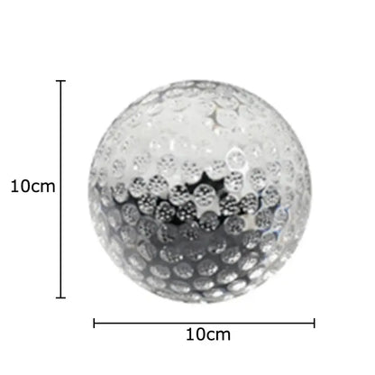 Minimalist textured glass crystal ball desk decoration bedroom decor