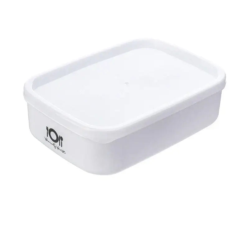 Minimalist white bento box – kitchen food storage container