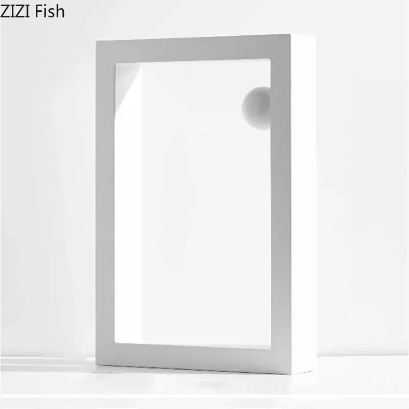 Minimalist white geometric circle desk ornament office decor