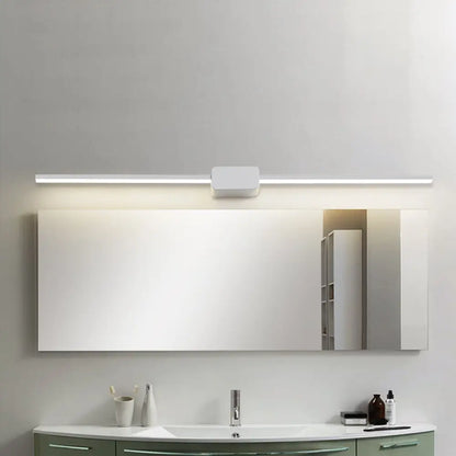 DecorBites™ Minimalist White Iron Wall Sconce - LED Vanity Light in Warm/White - 16/ 23.5/ 31.5 Inches Long