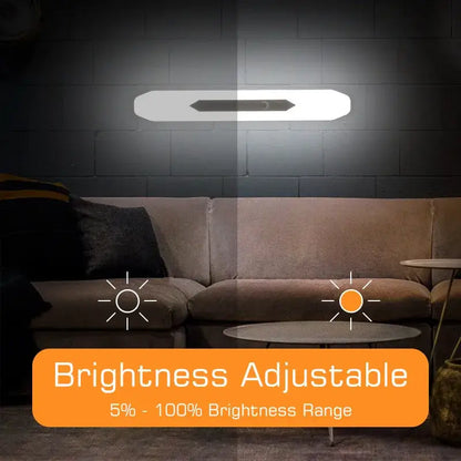Minimalist white motion sensor night light bedroom usb rechargeable