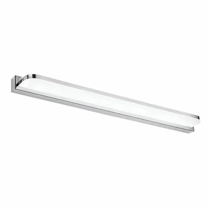 Minimalist white stainless steel led wall light bathroom fixture