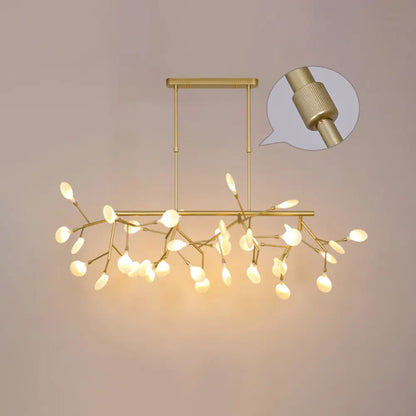 DecorBites™ Minimalistic Acrylic Twig Ceiling Pendant Light - Island Lighting Ideas for Dining Room