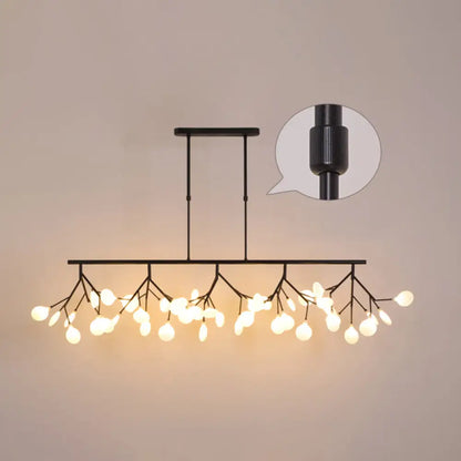 DecorBites™ Minimalistic Acrylic Twig Ceiling Pendant Light - Island Lighting Ideas for Dining Room