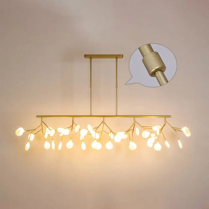 DecorBites™ Minimalistic Acrylic Twig Ceiling Pendant Light - Island Lighting Ideas for Dining Room