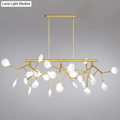 DecorBites™ Minimalistic Acrylic Twig Ceiling Pendant Light - Island Lighting Ideas for Dining Room
