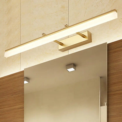 DecorBites™ Minimalistic LED Vanity Sconce Light: Retractable Stick Design for Bathroom with Wall Mount Fixture