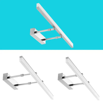DecorBites™ Minimalistic LED Vanity Sconce Light: Retractable Stick Design for Bathroom with Wall Mount Fixture