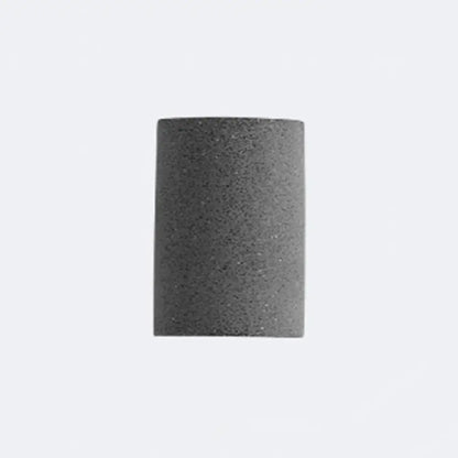 DecorBites™ Minimalistic LED Wall Light: Half Cylinder Living Room Sconce with Cement Fixture