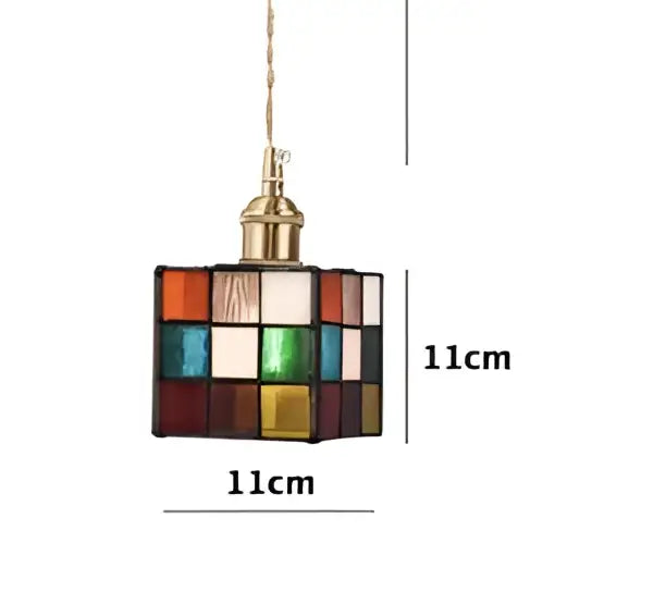 Mint green fluted glass led wall lamp sconce bedroom light