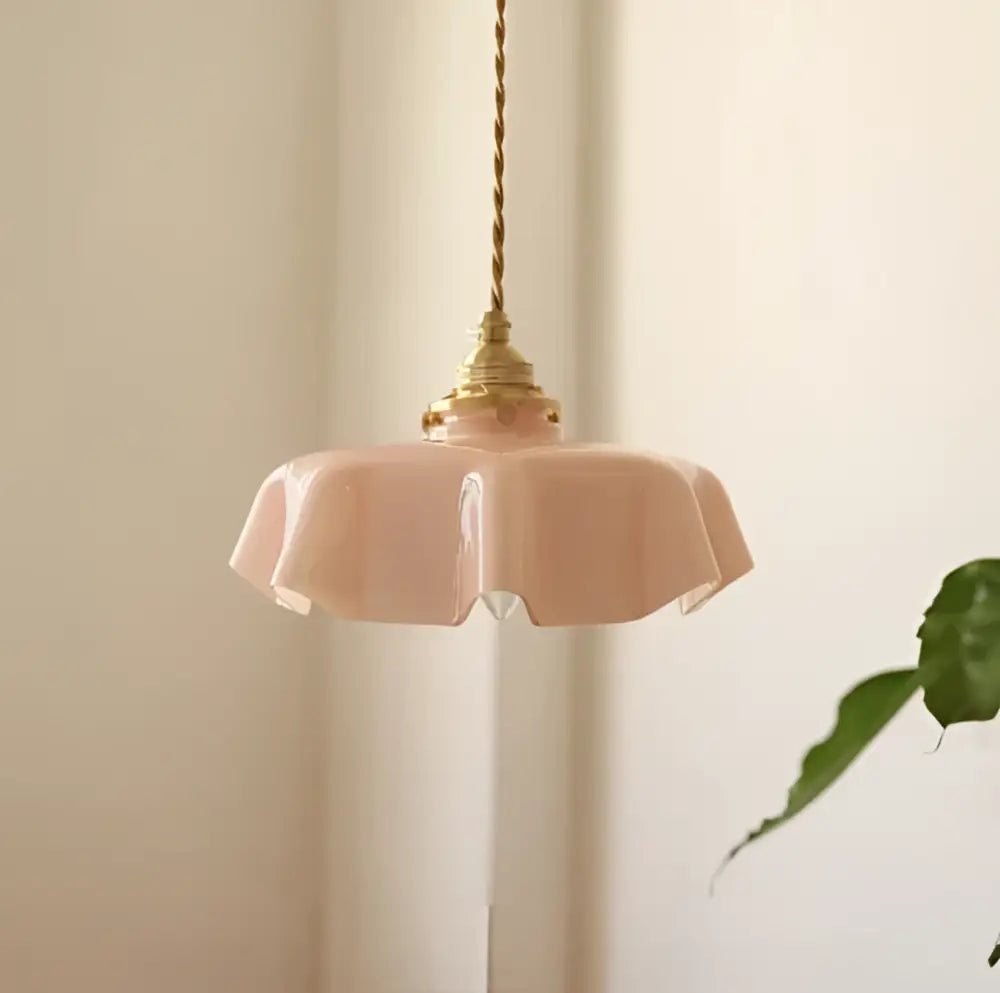 Mint green fluted glass led wall lamp sconce bedroom light