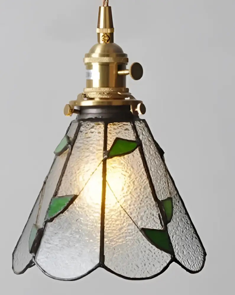 Mint green fluted glass led wall lamp sconce bedroom light