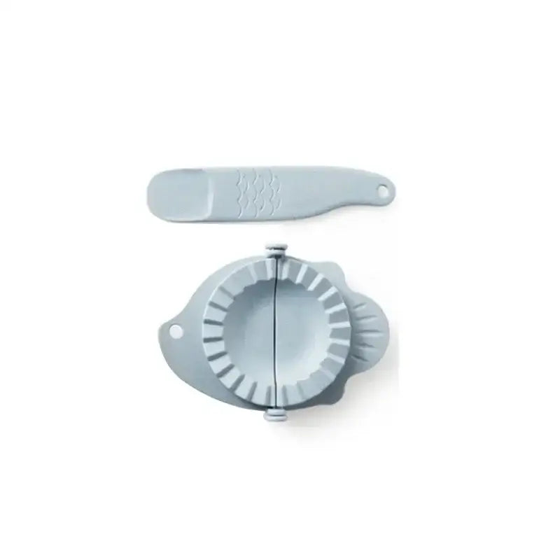 Mint green leaf silicone dumplings maker tool kitchen accessory