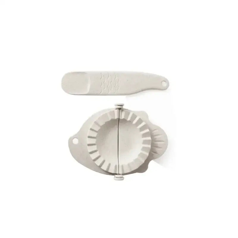 Mint green leaf silicone dumplings maker tool kitchen accessory