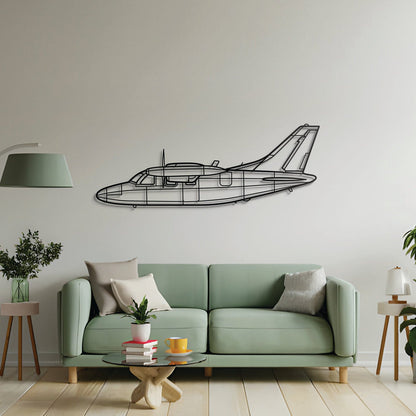 MU-2K Metal Aircraft Wall Art - NCP0290