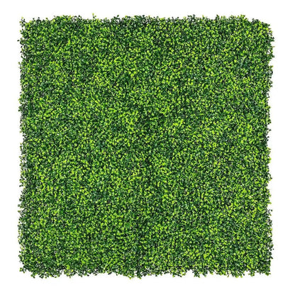 Sample Panel – Mixed Boxwood Green Wall (Small Sample)