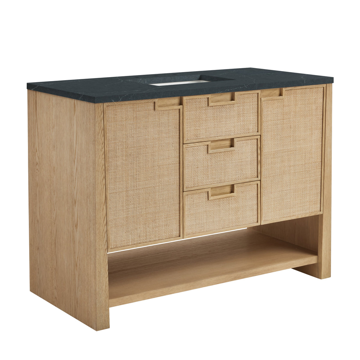 James Martin Solene 48" Single Bathroom Vanity, Seaside Oak