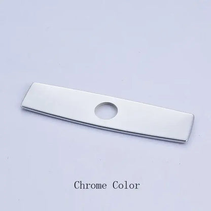 Modern 10 inch deck plate escutcheon kitchen bathroom sink hole cover