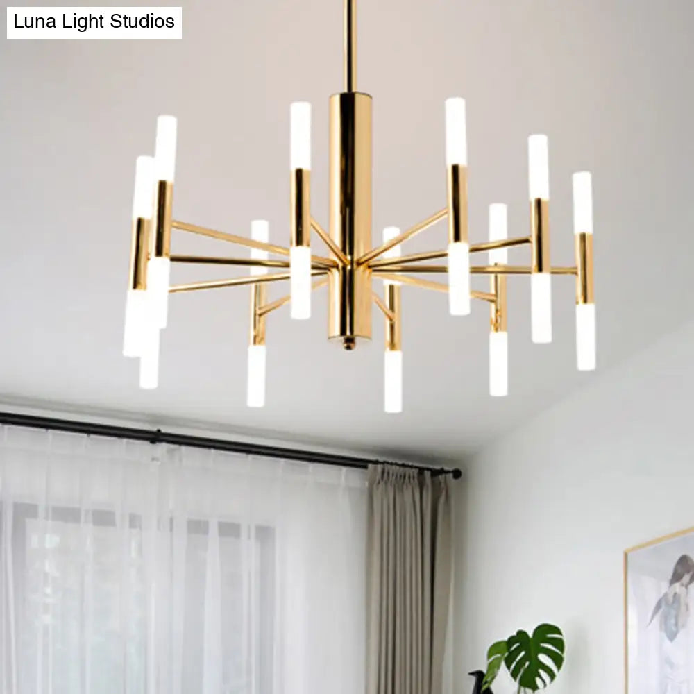 DecorBites™ Modern 20-Light Acrylic Ceiling Lamp for Dining Room or Kitchen Island