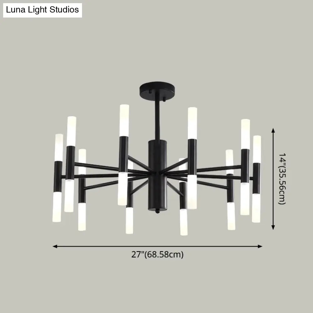 DecorBites™ Modern 20-Light Acrylic Ceiling Lamp for Dining Room or Kitchen Island