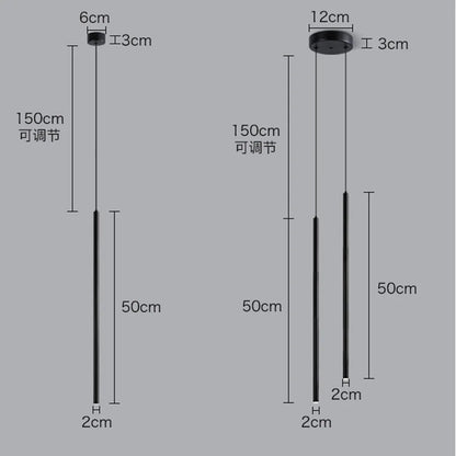 DecorBites™ Modern 2CM LED Pendant Lights for Kitchen Island