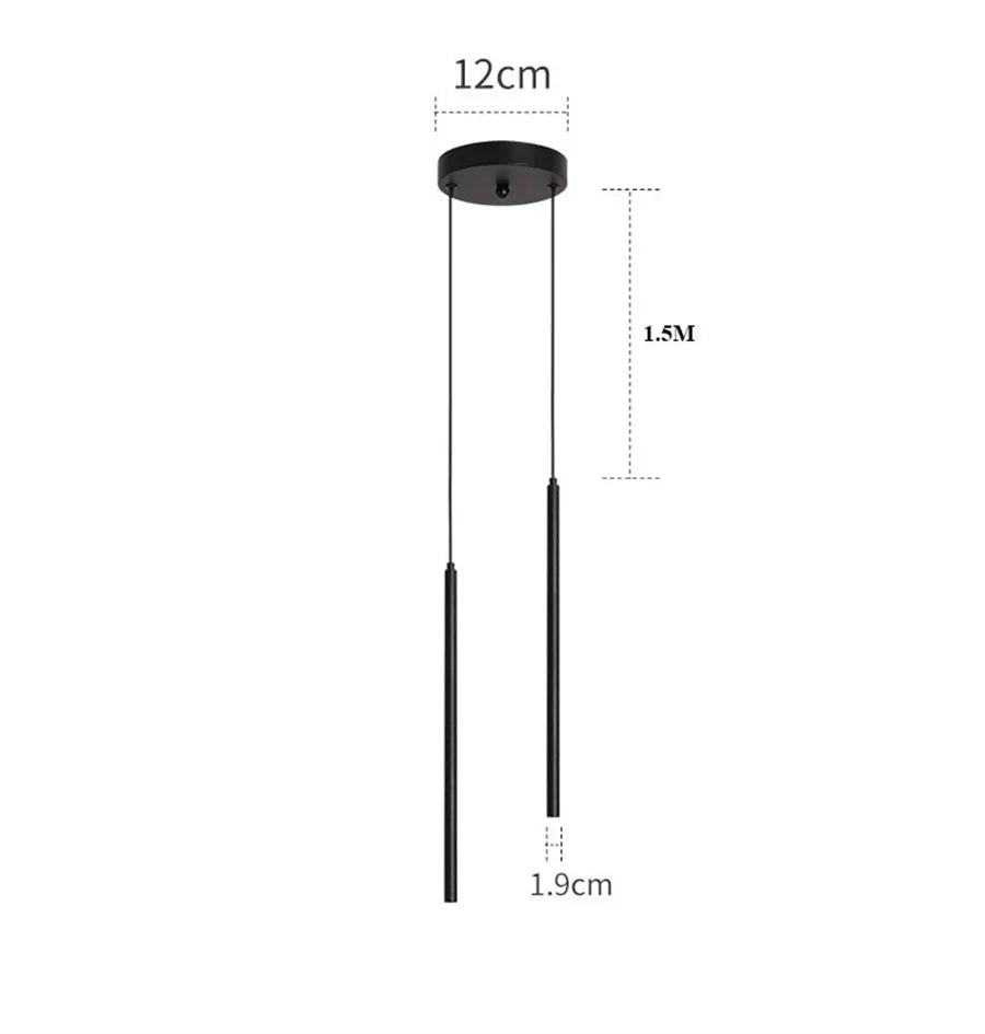 DecorBites™ Modern 2CM LED Pendant Lights for Kitchen Island
