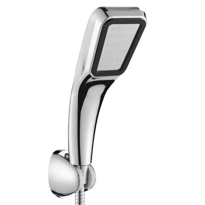 Modern abs chrome square rainfall shower head for bathroom