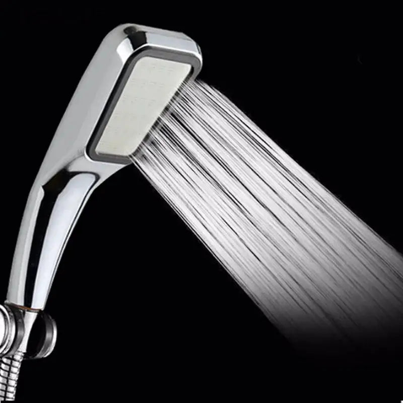 Modern abs chrome square rainfall shower head for bathroom
