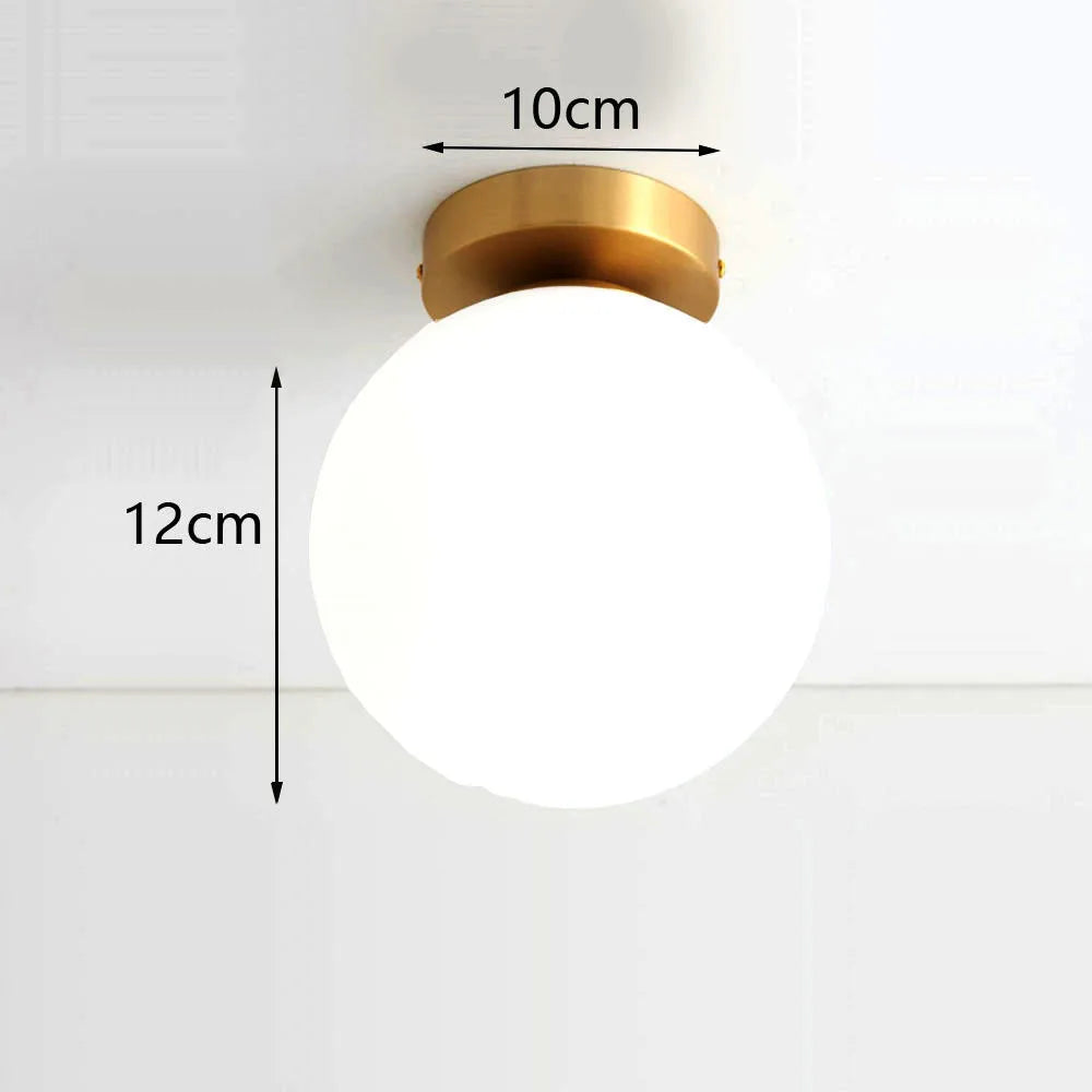 DecorBites™ Modern Acrylic Ball Ceiling Light for Home