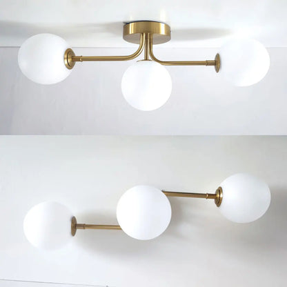 DecorBites™ Modern Acrylic Ball Ceiling Light for Home