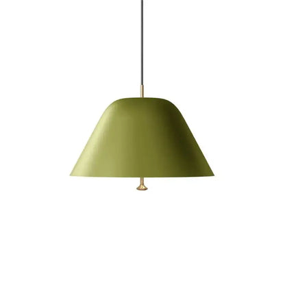 Modern acrylic green dimmable pendant lamp for kitchen and dining room