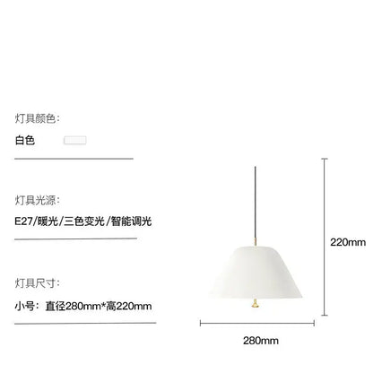 Modern acrylic green dimmable pendant lamp for kitchen and dining room