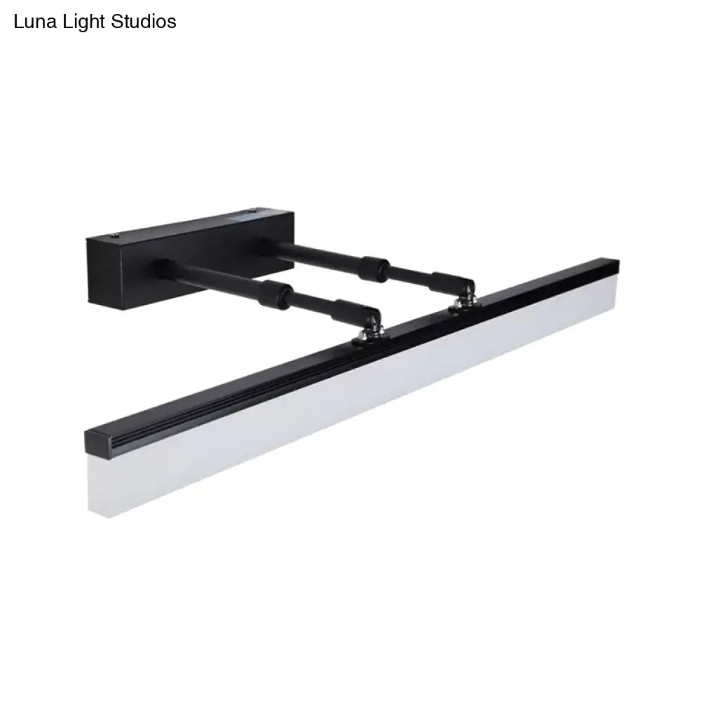 DecorBites™ Modern Acrylic LED Bar Light in Warm/White - 23.5"/27.5" Straight Wall Mount