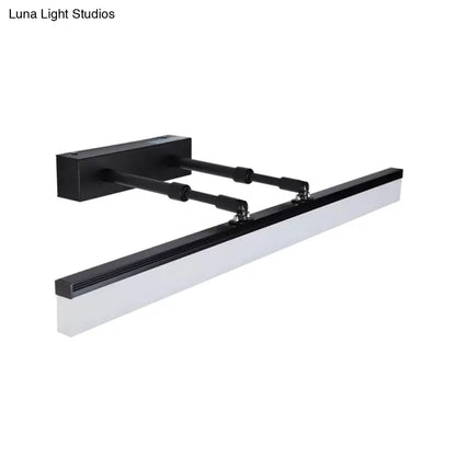 DecorBites™ Modern Acrylic LED Bar Light in Warm/White - 23.5"/27.5" Straight Wall Mount