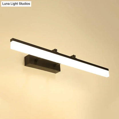 DecorBites™ Modern Acrylic LED Bar Light in Warm/White - 23.5"/27.5" Straight Wall Mount