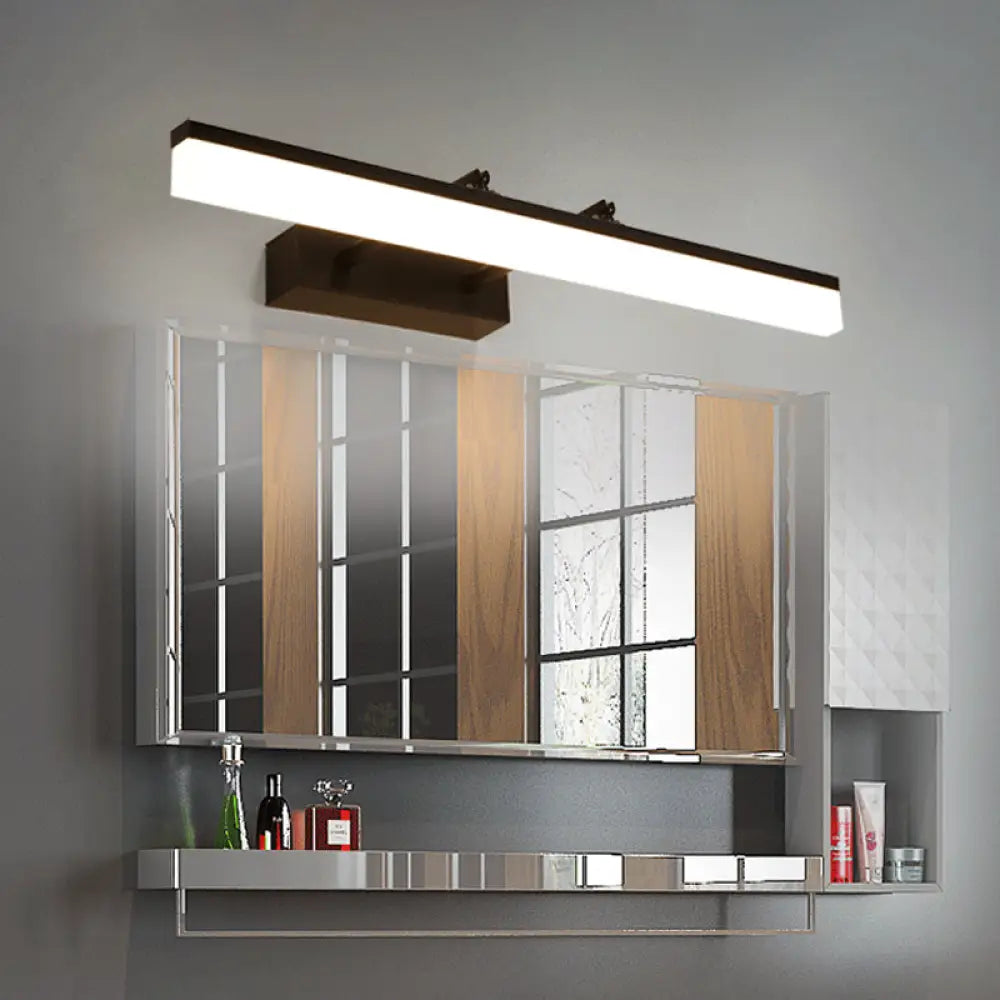 DecorBites™ Modern Acrylic LED Bar Light in Warm/White - 23.5"/27.5" Straight Wall Mount