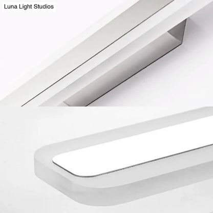 DecorBites™ Modern Acrylic LED Bathroom Vanity Lighting Fixture in Warm/White Light, 16"/19.5"/23.5" Wide