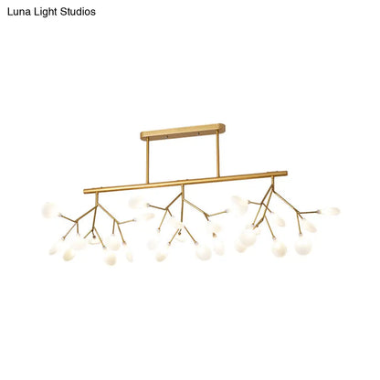 DecorBites™ Modern Acrylic LED Pendant Light Fixture with 27 Heads for Living Room