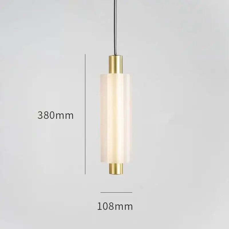 Modern acrylic minimalist pendant lights bedroom led lamp
