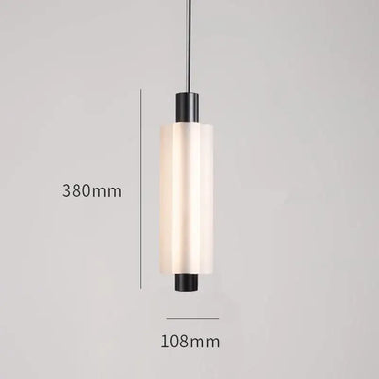 Modern acrylic minimalist pendant lights bedroom led lamp