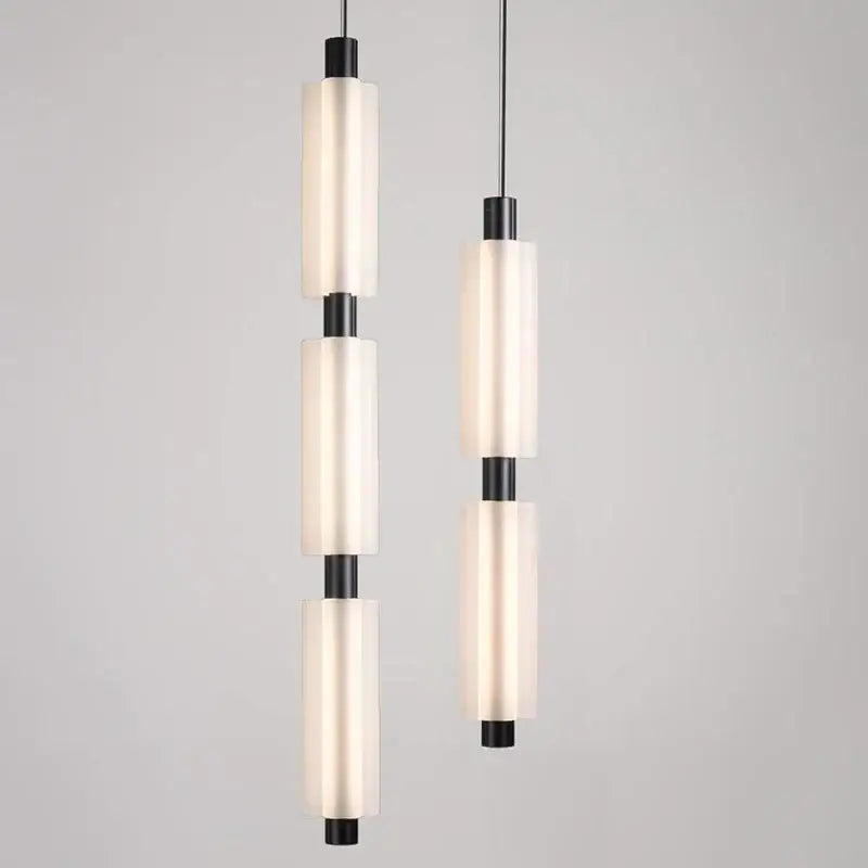 Modern acrylic minimalist pendant lights bedroom led lamp