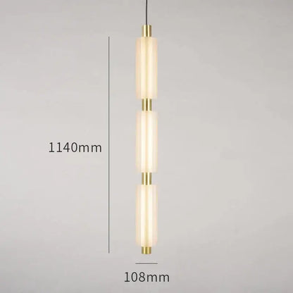 Modern acrylic minimalist pendant lights bedroom led lamp